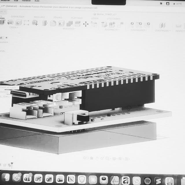 Flwid sur Instagram : le prototype